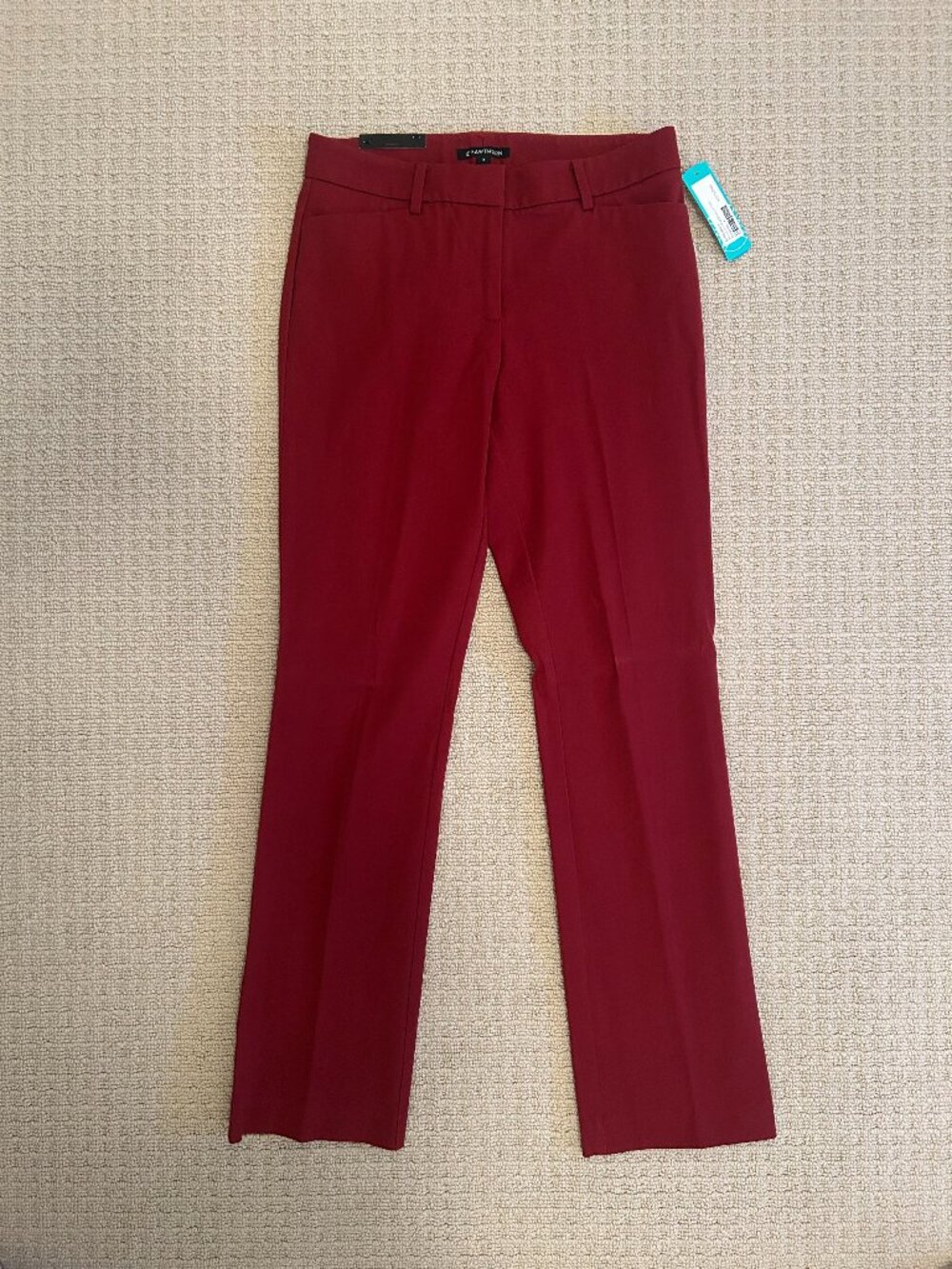 41 Hawthorn Black Workwear Bootcut Pants Womens 4 NWT